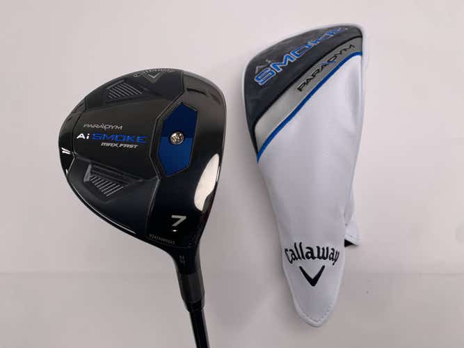 Callaway Paradym Ai Smoke Max Fast 7 Fairway 22* Tensei Blue R2 Senior RH HC NEW