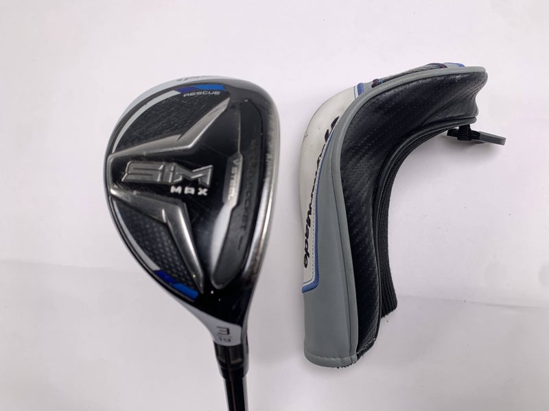 TaylorMade SIM MAX 3 Hybrid 19* Bassara 60x5ct 60g Regular Graphite Mens RH HC