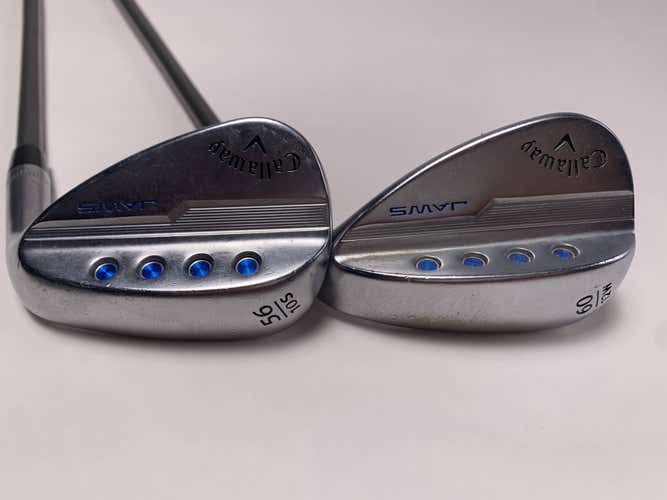Callaway Jaws MD5 Platinum Chrome Wedge Set 56* 10 | 60* 12 Project X Mens RH