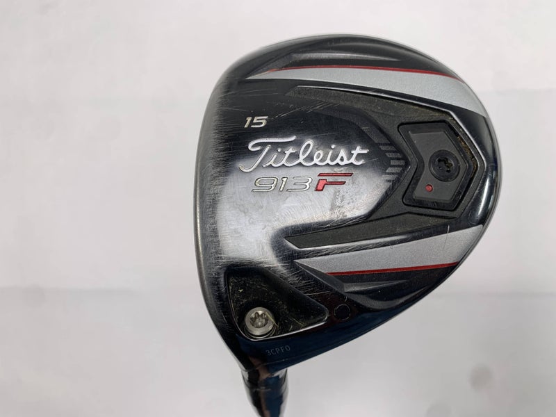 Titleist 913 F 3 Fairway Wood 15* Mitsubishi Rayon Diamana S+72x5ct 72g Stiff LH