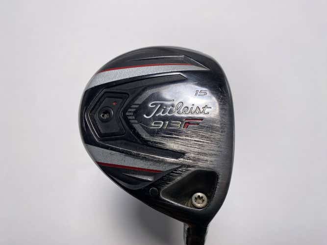 Titleist 913 F 3 Fairway Wood 15* Bassara 55 Hi Regular Graphite Mens RH