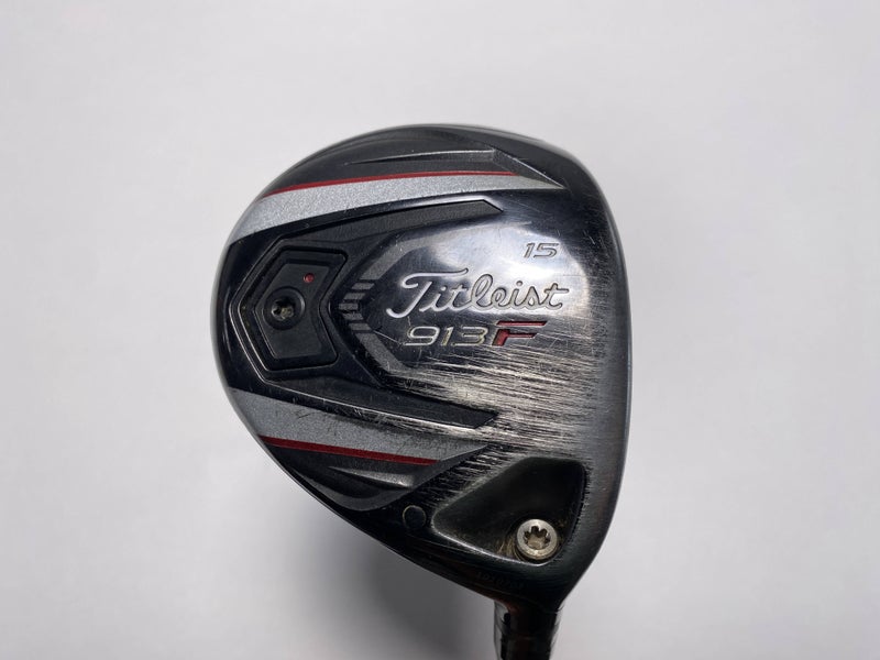 Titleist 913 F 3 Fairway Wood 15* Bassara 55 Hi Regular Graphite Mens RH