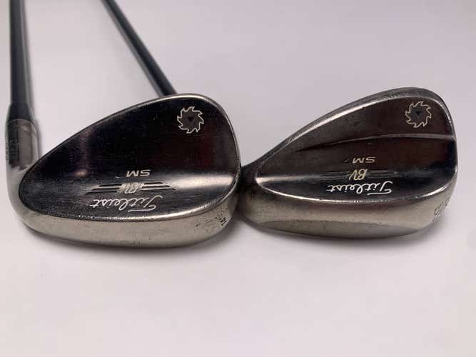 Titleist Vokey SM5 Tour Chrome Wedge Set 35* 14 | 58* 12 Accra 50i Wedge Mens RH