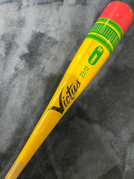 2024 Victus Vibe Alloy Bat USABat Certified (-10) Alloy 17 oz 27" (Used)