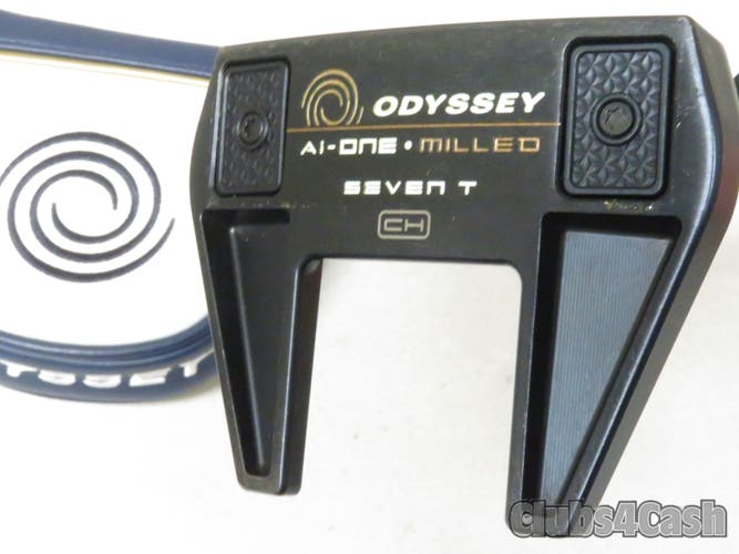 Odyssey Ai One Milled Seven T CH Putter 33" +Cover   CLEAN