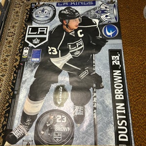 Brand new LA Kings Dustin Brown Fat-head Wall Poster
