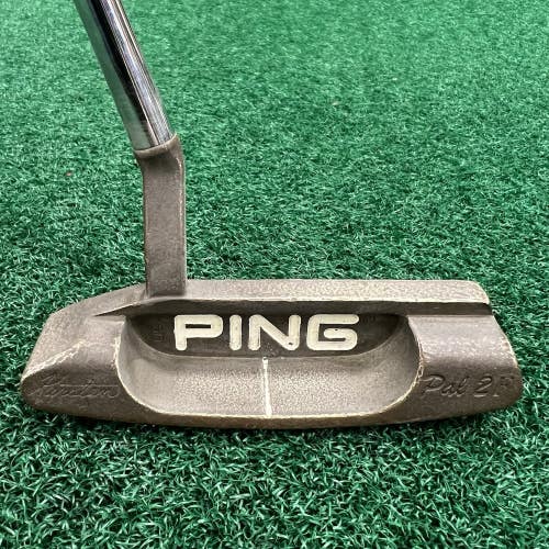 PING PAL 2F Bronze Blade Putter Men's Right Hand Steel Shaft 36"