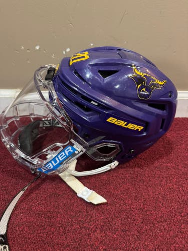 Small Bauer Re-Akt 150 Helmet Pro Stock Item#MN20PS