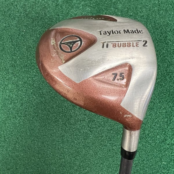 Taylormade Ti Bubble 2 7.5 Driver Men's Right Hand Regular Flex Bubble Shaft
