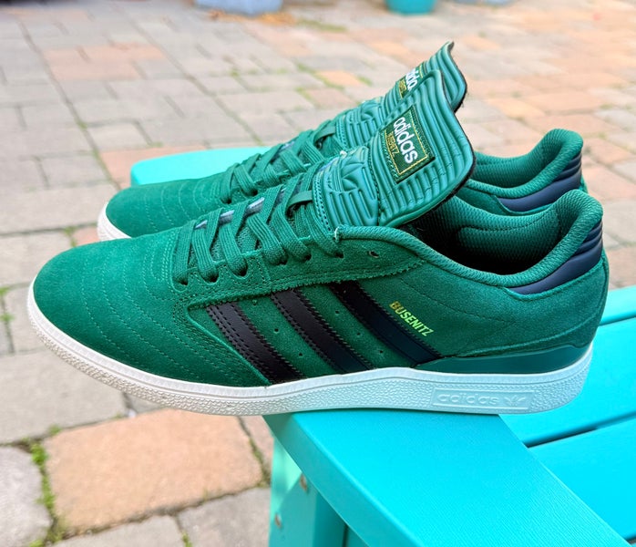 Mens Adidas Busenitz 'Collegiate Green' Skateboard Shoes US Size