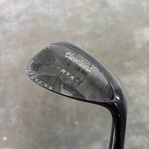 Men's Cleveland RTX Right Handed Wedge Stiff Flex 56 Degree Steel Shaft (Used)