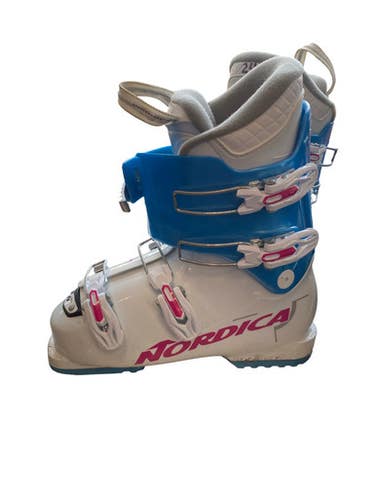 Used Nordica DOBERMAN GPTJ Womens DH Ski Boot White 245 MP - M06.5 - W07.5 11883-S000153554