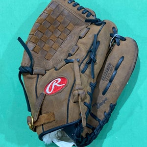 Used Rawlings Sandlot Right Hand Throw Baseball Glove 12.5"