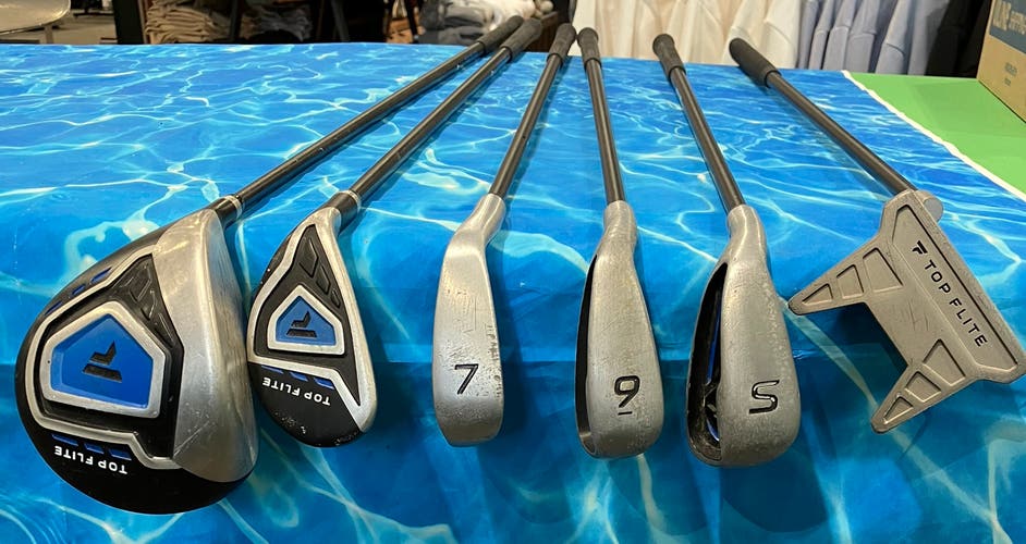 Junior Top Flite Junior Clubs (Full Set) Left Hand (Used)