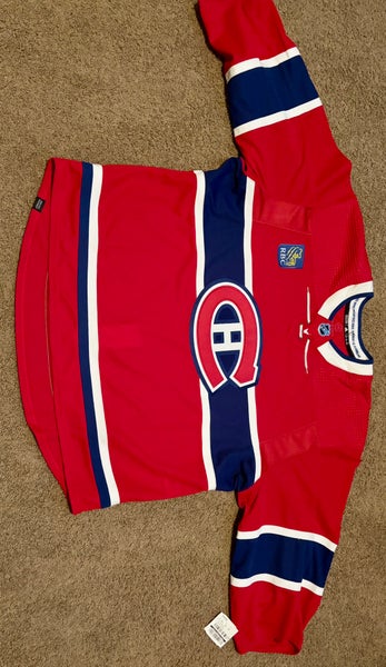 Montréal Canadiens primegreen 60G authentic team issued Goalie Cut Men's Adidas Jersey (New)