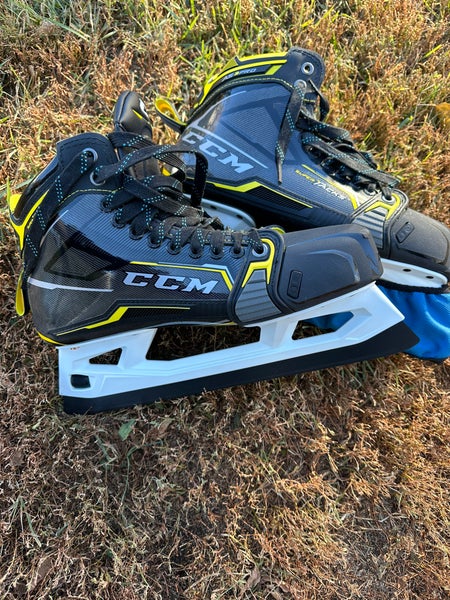 2020 CCM Super Tacks AS3 Pro Hockey Goalie Skates Regular Width 11 (Used)