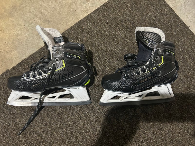 2021 Bauer Elite Hockey Goalie Skates Regular Width Size 3 (Used)