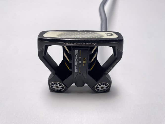 Odyssey Stroke Lab Black Ten Putter 37.5" SuperStroke Flatso 2.0 Mens RH