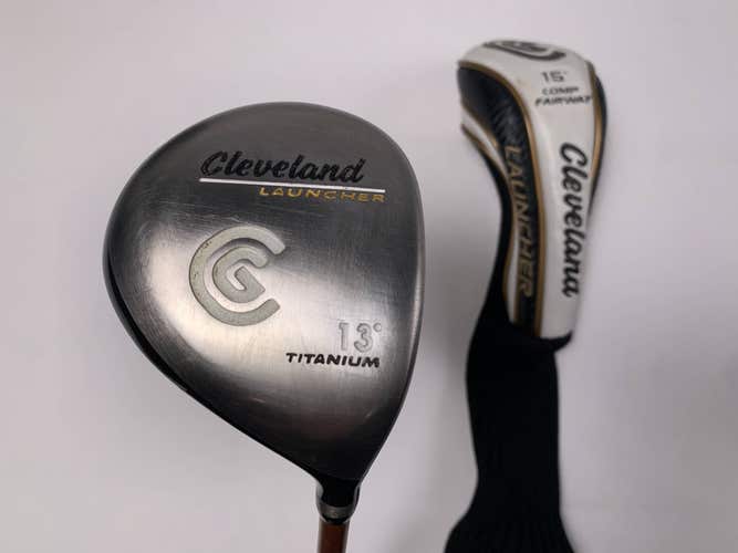 Cleveland Launcher Comp Fairway Wood 13* Launcher Gold 55g Regular Mens RH HC