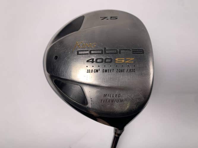 Cobra SZ 400 Driver 7.5* Aldila HM Tour 60 60g Extra Stiff Graphite Mens RH