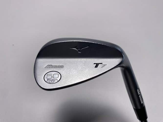 Mizuno T7 White Satin Gap Wedge GW 50* 7 DG Wedge Steel Mens RH