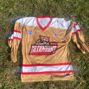 Catamount lacrosse Gold Large Men's Jersey (Used)