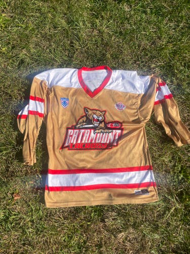 Catamount lacrosse Gold Medium Men's Jersey (Used)