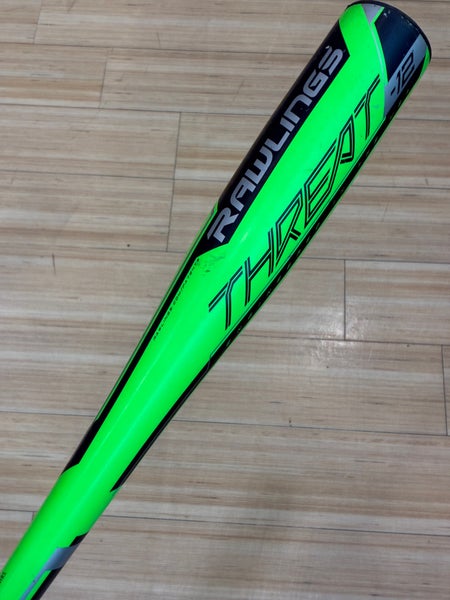 2019 Rawlings Threat Composite Bat USABat Certified (-12) Composite 17 oz 29" (Used)