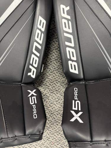 Bauer Vapor X5 Pro Intermediate Large 32” Goalie Leg Pads - Pixallo.store (READ DESCRIPTION)