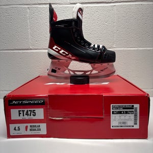 2021 CCM JetSpeed FT475 Hockey Skates Regular Width Size 4.5 (New)