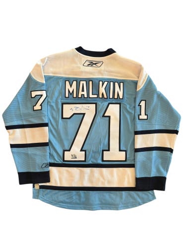 Evgeni Malkin Autographed Jersey