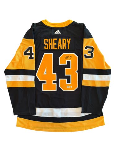 Connor Sheary Autographed Jersey