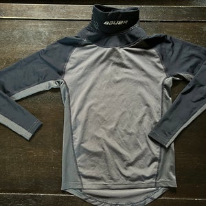 Bauer Neck protect Base Layer shirt, Youth