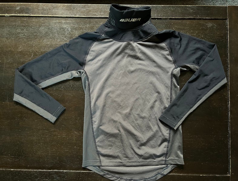 Bauer Neck protect Base Layer shirt, Youth