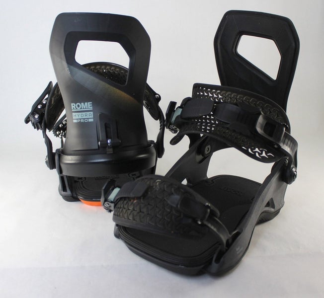 Rome Hydra HW Pro Snowboard Bindings M/L Womens US 9-11.5 Black/Slate 2026 Demo