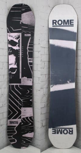 Rome Boneless Mens All Mountain, True Twin Snowboard 153 cm 2026 Demo