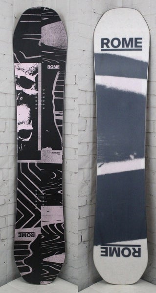 Rome Boneless Mens All Mountain, True Twin Snowboard 153 cm 2026 Demo