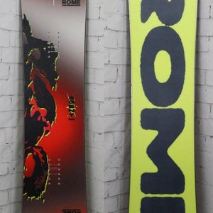 Rome Agent Ltd Men's Snowboard 151 cm True Twin All-Mountain Limited Demo
