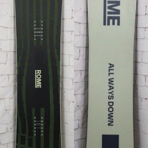 Rome Warden Men's Snowboard 157 cm Directional Twin Fusion Camber Demo