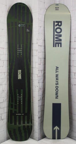 Rome Warden Men's Snowboard 157 cm Directional Twin Fusion Camber Demo