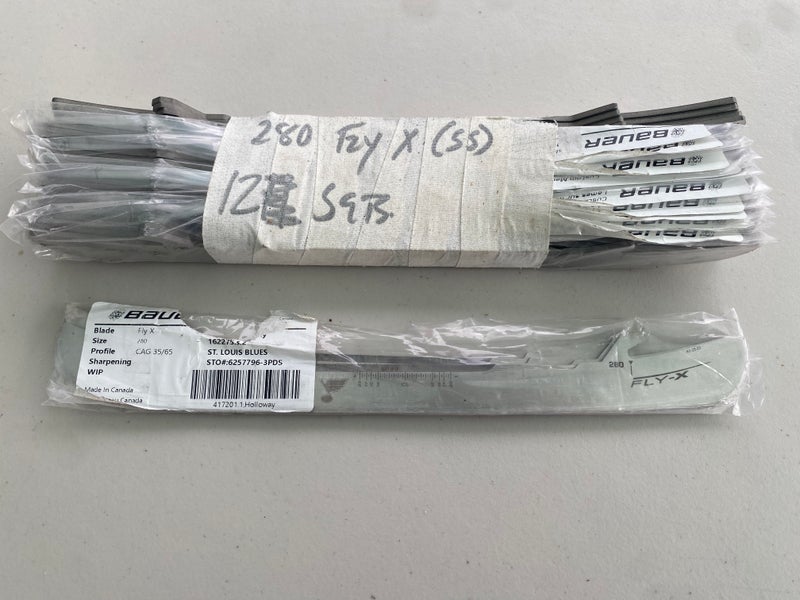 NEW Bauer FLY X Steel Runners 85044