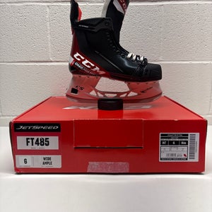 2021 CCM JetSpeed FT485 Hockey Skates Wide Width 6 (New)