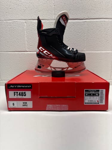 2021 CCM JetSpeed FT485 Hockey Skates Wide Width 6 (New)
