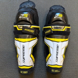 Youth Bauer Supreme 2S Pro 10" Shin Pads (Used)