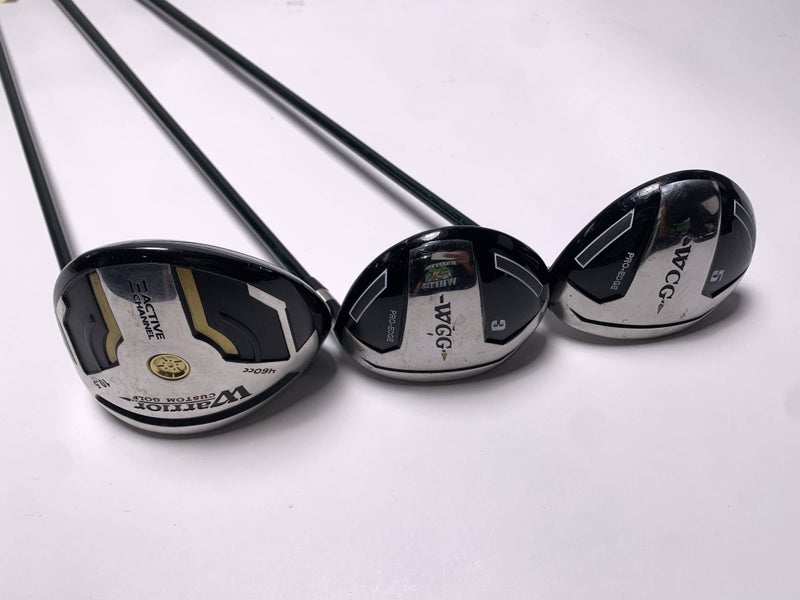 Warrior Custom Golf Wood Set DR 3 5 | 10.5* 15* 21* Regular Graphite Mens RH