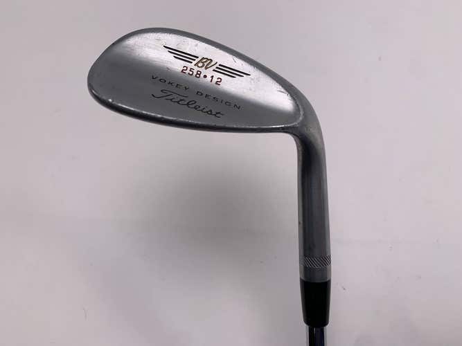 Titleist Vokey Chrome 200 Lob Wedge LW 58* 12 DG Wedge Steel Mens RH