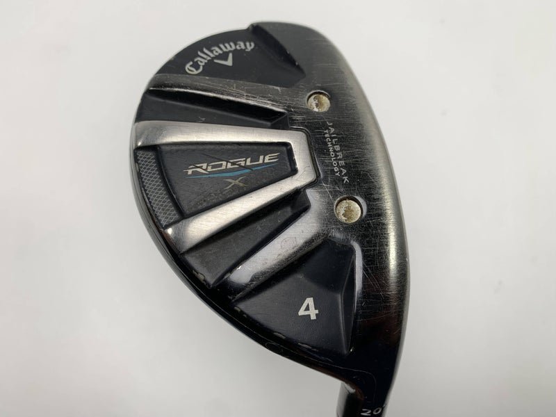 Callaway Rogue X 4 Hybrid 20* Aldila Synergy 60g Regular Graphite Mens RH