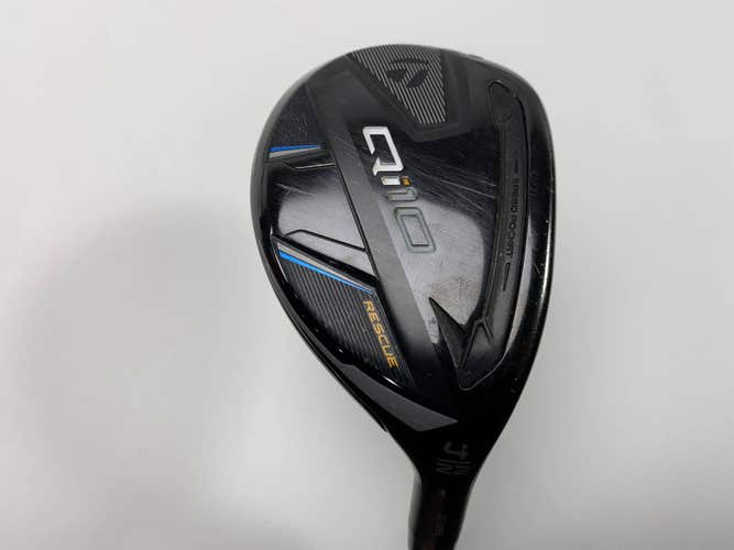TaylorMade Qi10 4 Hybrid 22* Fujikura Ventus Blue TR HB 5A Senior RH