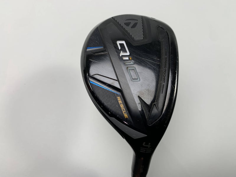 TaylorMade Qi10 4 Hybrid 22* Fujikura Ventus Blue TR HB 5A Senior RH