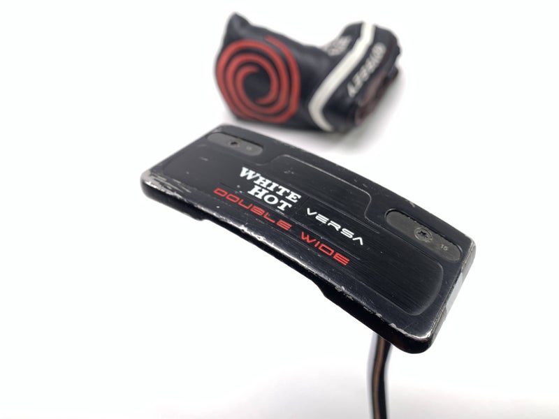 Odyssey White Hot Versa Double Wide Putter 34" SuperStroke Pistol 2.0 Mens RH HC